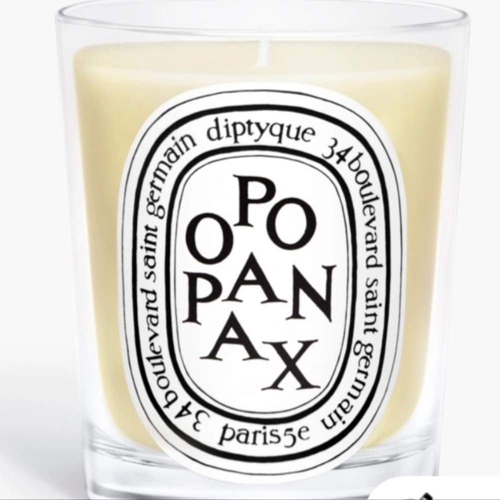 diptyque Cream White opopanax Scented Candle